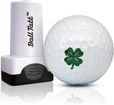 Ball Tatt - Four Leaf Clover Golf Ball Stamp, Golf Ball Stamper, Self-Inking Golf Ball Stamp Markers, Reusable Golf Ball Marking Tool to Identify Golf Balls, Golfer Gift Golfing Accessories