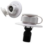 Rv Water Inlet,Rv Water Inlet Valve,RV City Water Inlet with Check Valve,RV Fresh Water Inlet, RV City Water Fill Inlet,RV Water Inlet Connection for RV Camper Trailer RV City Water Connector (White)