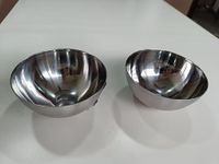 Ikea Stainless Steel Serving Bowl (2 Pack) 5" Blanda Blank