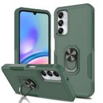 Ryphez for Samsung Galaxy A05s Case,Case for Galaxy A05s,Dual Layer Shockproof Magnetic Kickstand Phone Case with Rotatable Ring Holder for Galaxy A05s (Dark green)