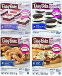 Easy Bake Mega Bundle Set of 4 Oven Mixes Refills (Pizza, Party Pretzel Dippers, Red Velvet & Strawberry Cakes, Mini Whoopie Pies)