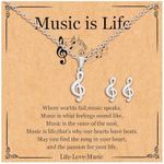 Music Gifts Music Note Pendant Neck