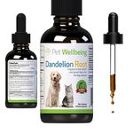 Pet Wellbeing Dandelion Root for Dogs - Liver, Digestive, Cardiovascular, Blood Sugar Support - Natural Herbal Supplement 2 oz (59 ml)