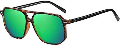 DUCO Retro Vintage Square Polarized