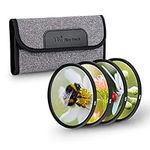 JJC 77mm Close-Up Filter Kit Macro Lens Filter (+2,+4,+8,+10) 4 Pieces/Set with Lens Filter Pouch for Canon Nikon Sony Pentax Olympus Fuji DSLR Camera