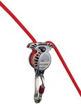 Wild Country Revo Rock Climbing Belay Device - Auto-Locking Belay Device - Gunmetal/Tangerine - One Size