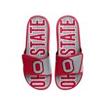 NCAA Men's Sport Shower Gel Slide Flip Flop Sandals, Ohio State Buckeyes, 9-10