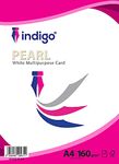 Indigo® A4 White Multipurpose Copier 160gsm Card Pack (100 Sheets)