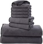 Cosy Family Microfiber 8-Piece Towe