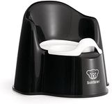 BabyBjörn Potty Chair, Black/White