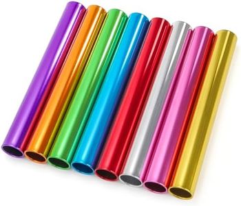 TOPZEA 8 Pack Aluminum Track Field Relay Batons, Race Baton Stick Equipment for Running Race Team, Athlete Outdoor Sports Practice, Corrosion Resistant Track and Field Accessories, Assorted Colors