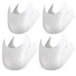 CuteHome 4 Pairs Sneaker Crease Protectors,Against Toe Box Shoe Creases,Sneaker Shoe Protectors,Crease Protectors for Air Force 1