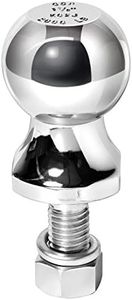 Reese Towpower 7036800 1-7/8" Chrome Hitch Ball for ATV/Lawn Tractor, Gray