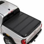 U-Guard Low Profile, Aluminum, Hard Four-fold Tonneau Cover Matte Black Compatible with 2015-2026 Chevy Colorado, 5'2" Bed (62")