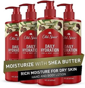 Old Spice Daily Hydration Hand & Body Lotion for Men with Shea Butter, 24/7 All Day Hydration, 16 fl oz (Pack of 4)