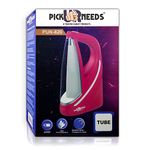 Pick Ur Needs Home Emergency Rechargeable LED Light Lamp Camping Lantern (Pink Tube)