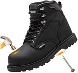 TOSAFZXY Work Safety Boots for Men 