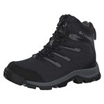 Columbia Men's Gunnison II Omni-Heat, Black/Titanium Grey Steel, 14 Wide