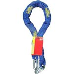 Burg Wachter 809 0.9mtr Manganese Square Link Chain, Blue, 8mm x 0.9M