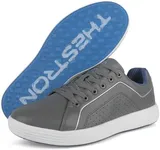 Zakey Spikeless Golf Shoes Men Professional Golf Foowears Luxury Walking Footwears for Golfers Outdoor (11,Gray)