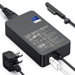 Surface Charger,65W Microsoft Surface Pro Charger for Surface Pro 3/4/5/6/7/7+/8/9/10, Surface Laptop 1/2/3/4/5, Surface Go 1/2/3, Surface Book 1/2/3, Surface Laptop Go 1/2/3, Surface Laptop Studio