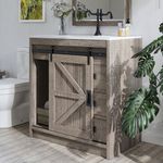 LUXOAK 31" Farmhouse Sliding Barn D