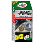 Turtle Wax 51768 Headlight Restorer Kit Headlamp Cleaning Restores Brightness Kit, (Old Version)