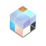 HDCRYSTALGIFTS 20mm RGB Dispersion Prism Optical Glass X-Cube Prism for Teaching Light Spectrum Physics- Gift of Light