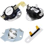 3387134 High-Limit Thermost 3977767 Dryer Thermostat 3977393 Thermal Fuse 3392519 Dryer Thermal Fuse Fit for Whirlpool Kenmore Maytag Dryer Replaces Parts 3399693 WP3977767VP PS345113 AP6008325 WP3977393