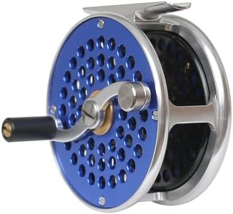 Vintage Classic Fly Fishing Reel,Right/Left Handle Position, Fly Reel (Blue, 7/9 wt)