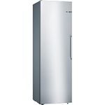 Bosch Home & Kitchen Appliances Bosch KSV36VLEP Serie 4 Freestanding Fridge with SuperCooling Function, LED Lights, EasyAccess Shelf, FreshSense sensors, 186 x 60 cm, Inox-look