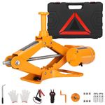 ROGTZ Electric Scissor Car Jack Kit, 3 Ton 12V Portable Auto Car Lift with 17.7" Range for SUV/Sedan, Floor Jack for Tire Change & Roadside Emergency