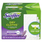 Swiffer Dry Cloth Lav 4/32ct White