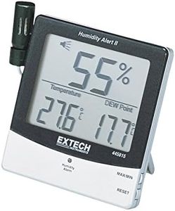 Extech 445815 Humidity Meter with Alarm and Remote Probe