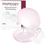 Momcozy Nipple Shield, Floral Contact Nipple Shield for Breastfeeding Moms with Flat or Inverted Nipples, Made Without BPA/BPS, 24mm, 1 Pair