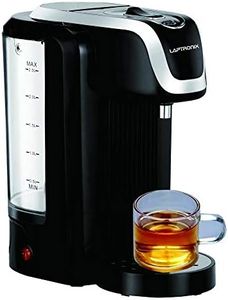Laptronix Instant Hot Water Dispenser – Water Boiler with Removable 2.5L Tank and Drip Tray 2600W Black Kettle Machine