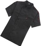 Chef Coat Women Short Sleeve with B