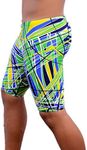 (34, Kelly Green) - Adoretex Boy's/Men's Pro Athletic Jammer Swimsuit Swim Shorts