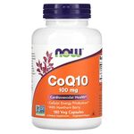 Now Foods, CoQ10, 100 mg, 180 Veg Capsules