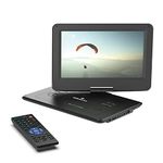 17.5" Portable DVD Player | Rechargeable DVD Player Portable with 15.6 inch HD Swivel and Flip Screen | Mains or Car Powered, Region Free, Anti-Shock Protect, Remote Control | Oakcastle DVD175
