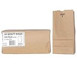 Duro Bag 4# Kraft Bags - 500 ct.