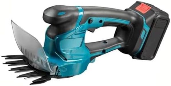 OZSTOCK 2‑in‑1 Cordless Hedge Trimmer & Grass Shear Compatible with Makita 18V Battery | Multi‑Angle Shrub Cutter with Rotating Head | Lightweight Garden Tool for Grass Edging & Hedge Trimming