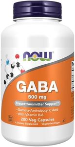 NOW GABA 500 mg,200 Veg Capsules