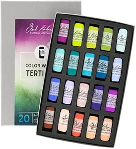 Jack Richeson 422949 Color Wheel : Tertiary Piece Set, 20 Count (Pack of 1)