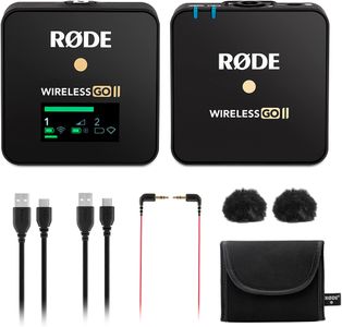 RØDE Wireless GO II Microphone – Dual Channel Wireless Audio System