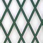 Garden Mile Set of 2-6ft Green Expanding Plastic Garden Trellis Climbing Plant Support Fence Panel Gardening Support Structure Growing Equipment Outdoor Patio Garden Porch Wall Mounted