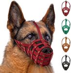 MUROM Leather Dog Muzzle German She