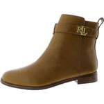 LAUREN Ralph Lauren Briele Bootie, Deep Saddle Tan, 5 UK