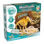 Science4you - Mammoth Fossil Digging Kit for Kids +6 Years - Excavate and assemble 17 Stegosaurus Fossiles - Ideal Dinosaur Excavation Kit Toy, Archeology and Paleontology Sets for Kids Age 6+