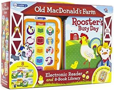 Me Reader Junior Old MacDonald's Farm: Me Reader Jr: Electronic Reader and 8-Book Library